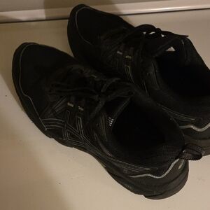 Asics Men's Black Athletic Shoes